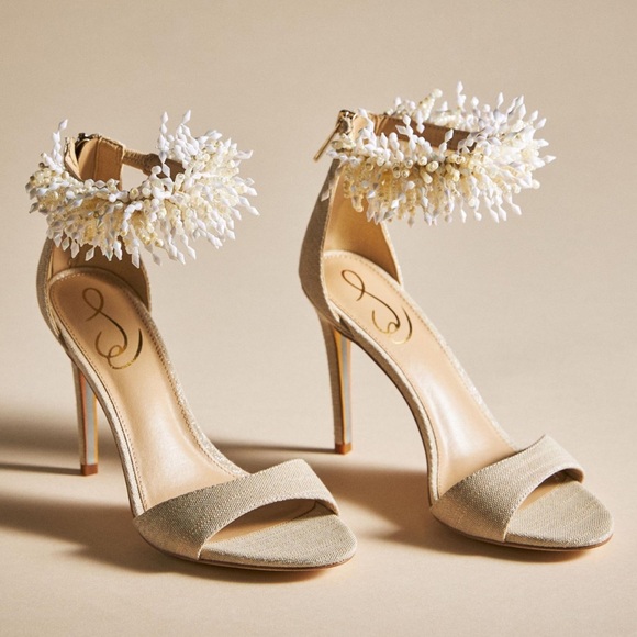 Sam Edelman women’s Gillie Ankle Strap
Sandal size 8 SAND color  new with box - Picture 5 of 9